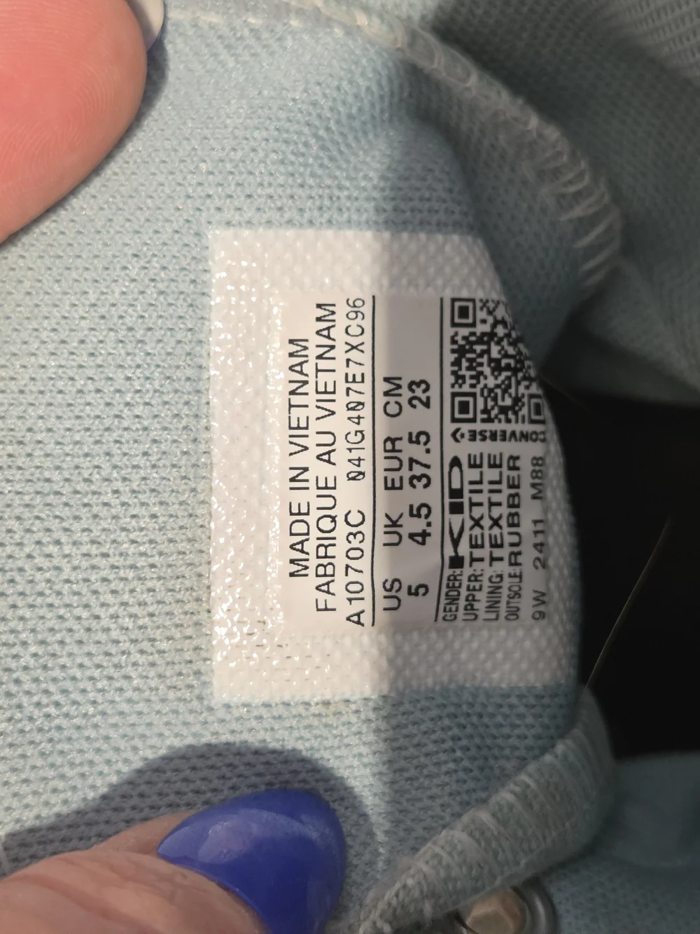 Converse Girls Size 5 Platform High Top All Star Turquoise Aqua Chuck Taylor